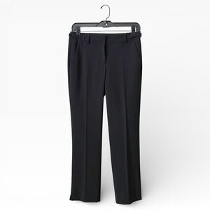 Antonio Melani  Dress Pants Womens Size 2 Black Straight Leg Stretch Slacks Work